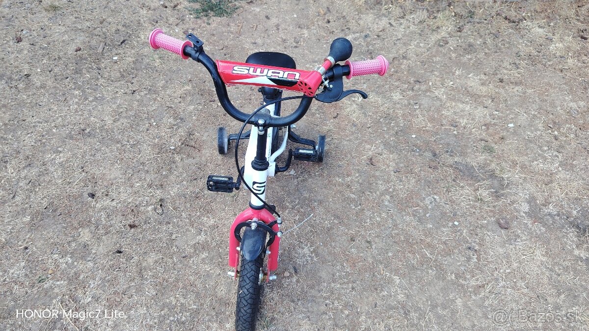 Predám zánovný detský bicykel - 4