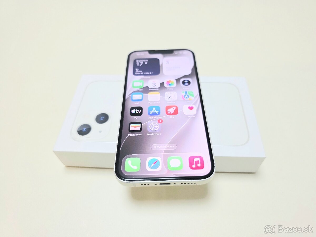 APPLE IPHONE 13 128GB STARLIGHTBATERKA 100% - 4