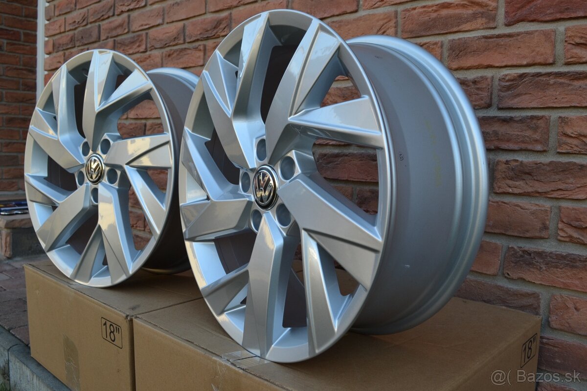 5x112 R18 Hlinikove disky Original Vw Tiguan Model Frankfurt - 4