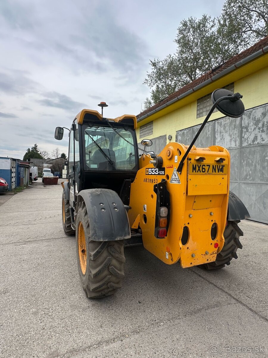 Teleskopický nakladač Jcb 533-105 Lízing - 4