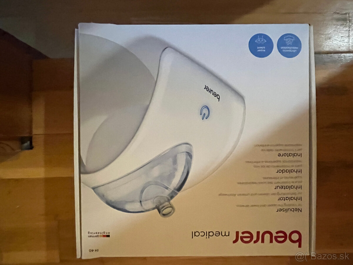 Ultrazvukový inhalátor Beurer IH 40 - nový, nepoužitý za 70€ - 4