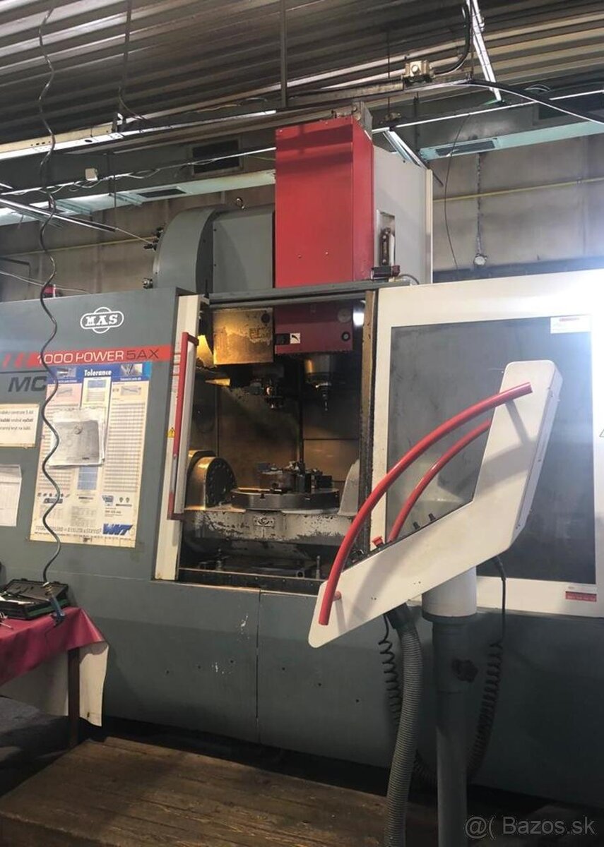 Obráběcí centrum (univerzální) MAS MCV 1000 POWER 5AX (5373) - 4