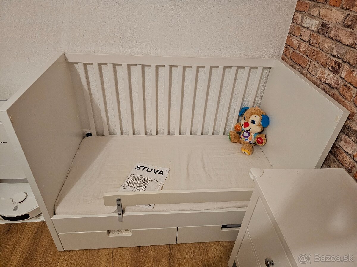 Detská postieľka STUVA 2v1 IKEA - 4