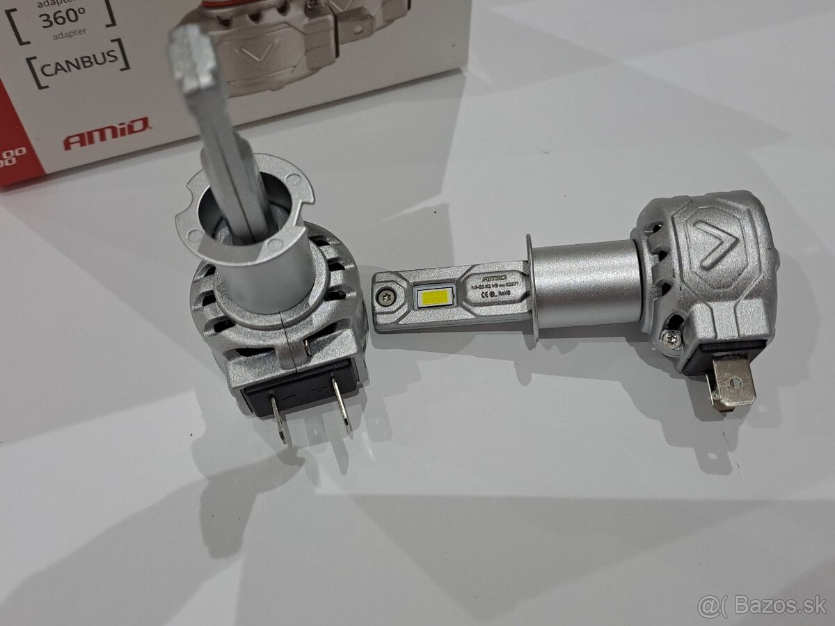 LED žiarovky H3 – 72W - 7920 Lm - Canbus - 4