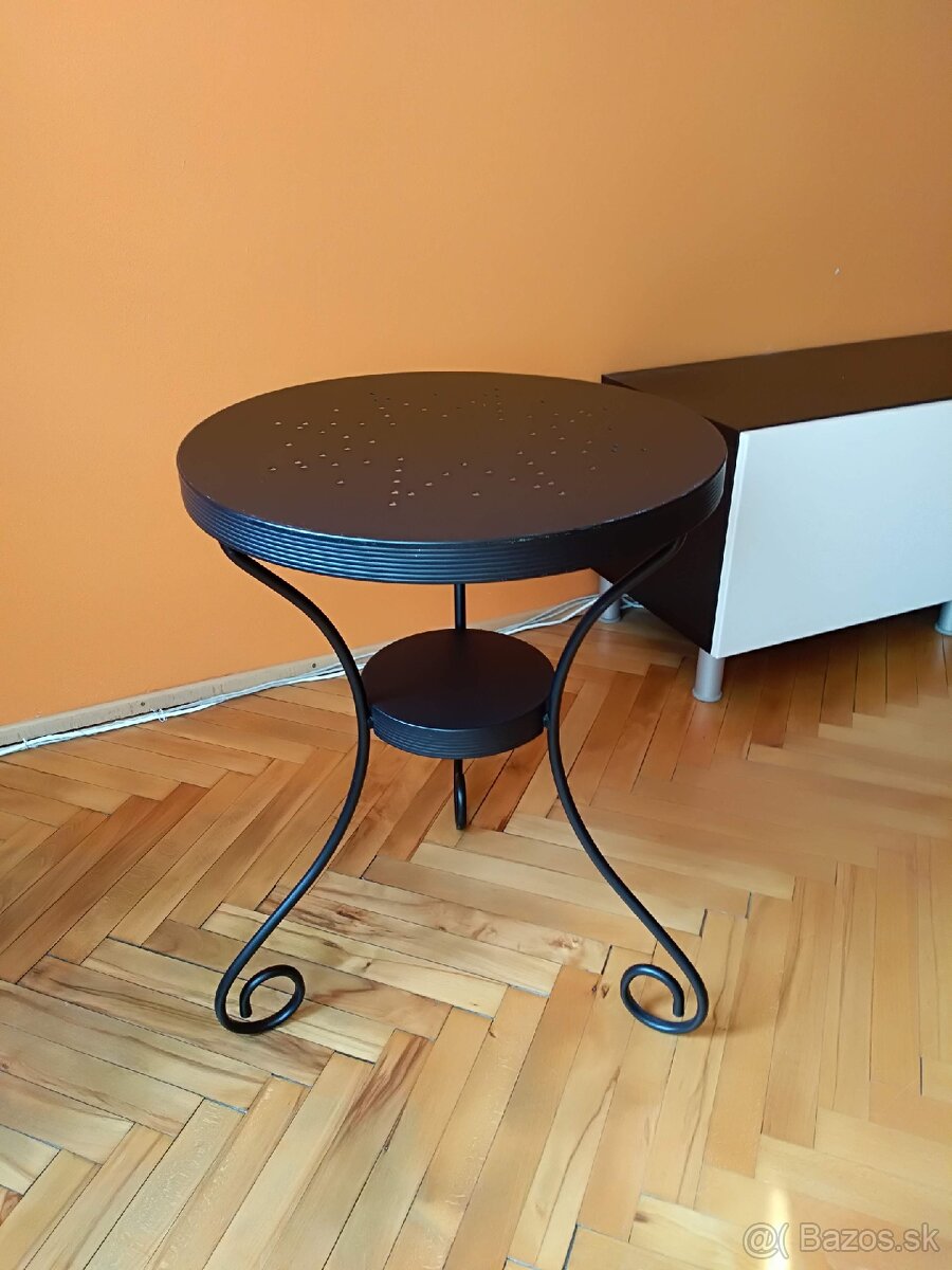 Posteľ- kovový rám, čierny - 4