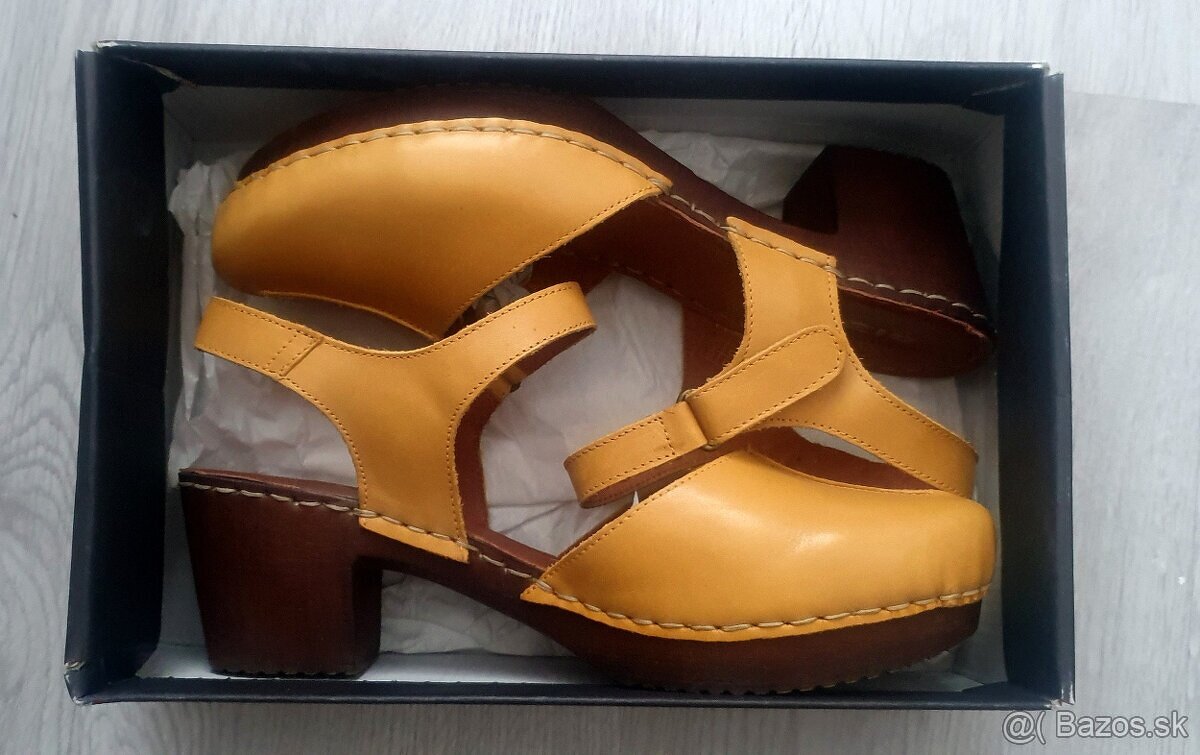 Kožené topánky Robel v.40 - 4