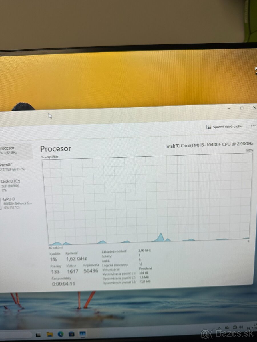 I5 - 10400F/ GTX 1060 / 16GB RAM - 4