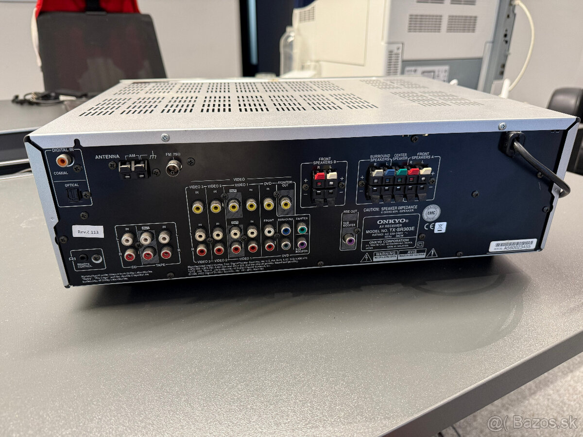 ONKYO TX-SR303E AV reciever + DO - 4