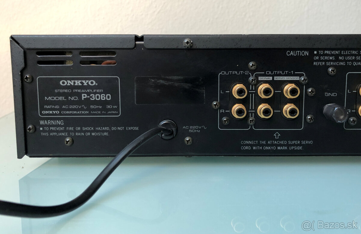Predam predzosilnovac Onkyo P3060 - 4