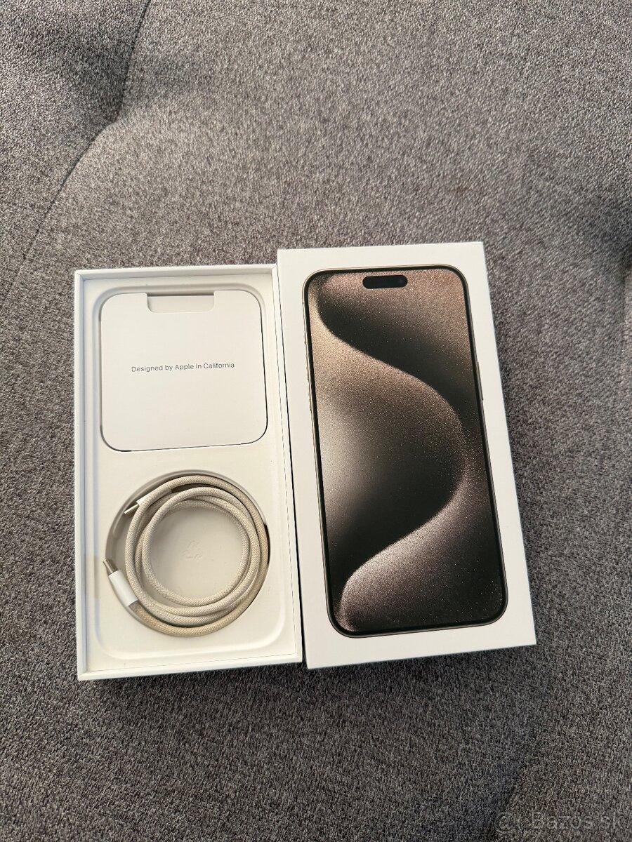 iPhone 15 Pro Max 512GB Natural Titanium - 4