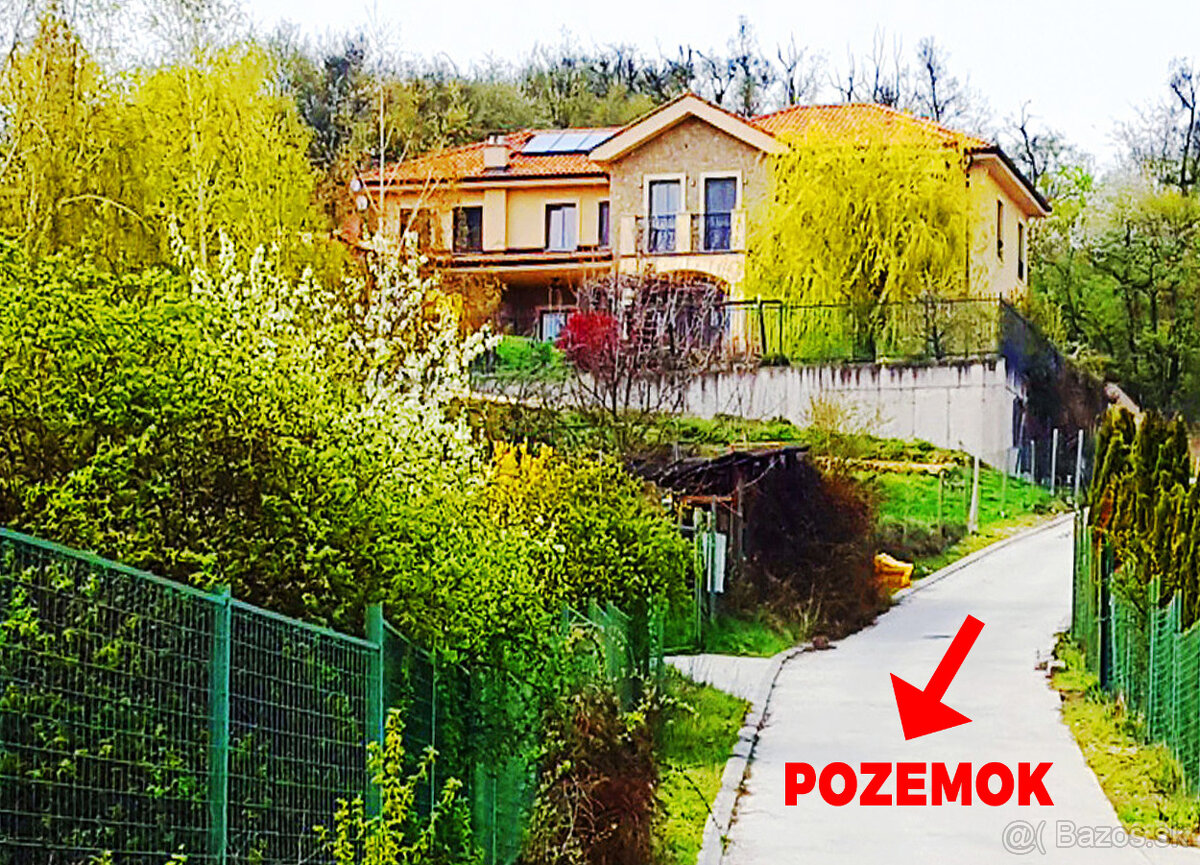 Pozemok LIMBACH, PRI CESTE blízko LUXUSNÝCH RD - VÝHĽAD, IS - 4