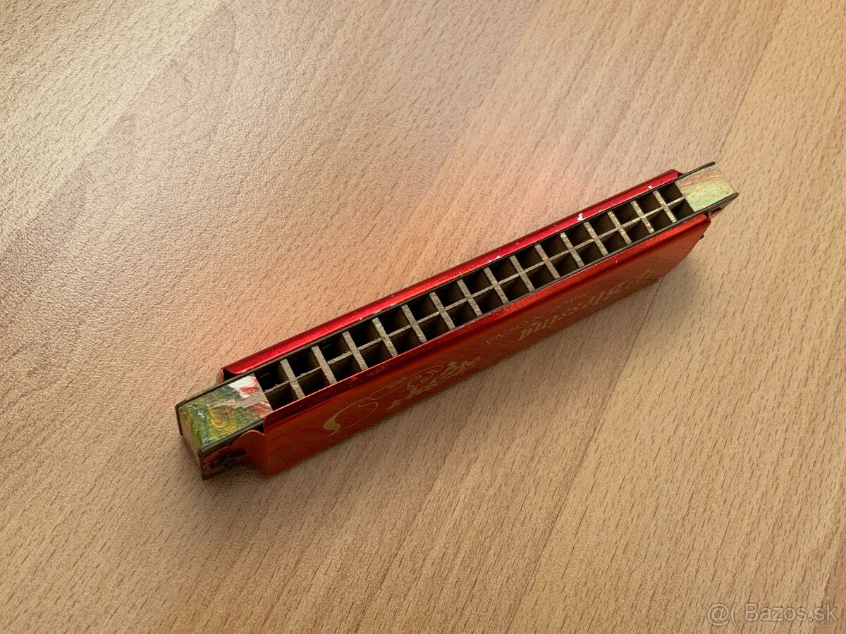 Vintage ústna harmonika Blessing – tremolo - RETRO - 4