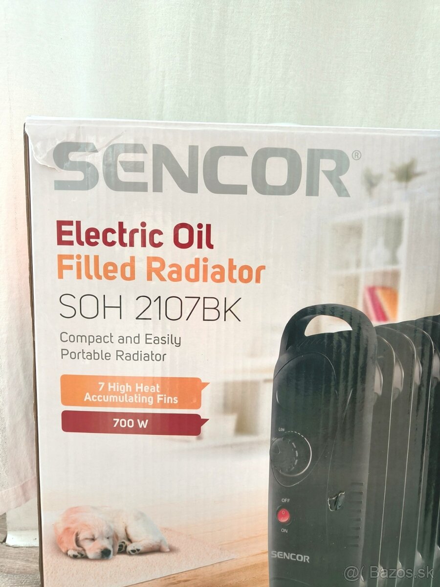 Elektrický olejový radiátor - 4