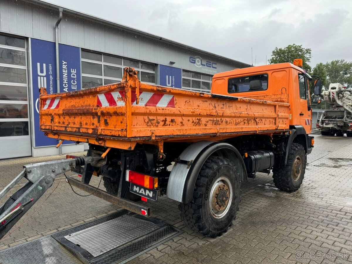 Man L2000 kipper Meiller 4x4 10 163 Unimog praga Top