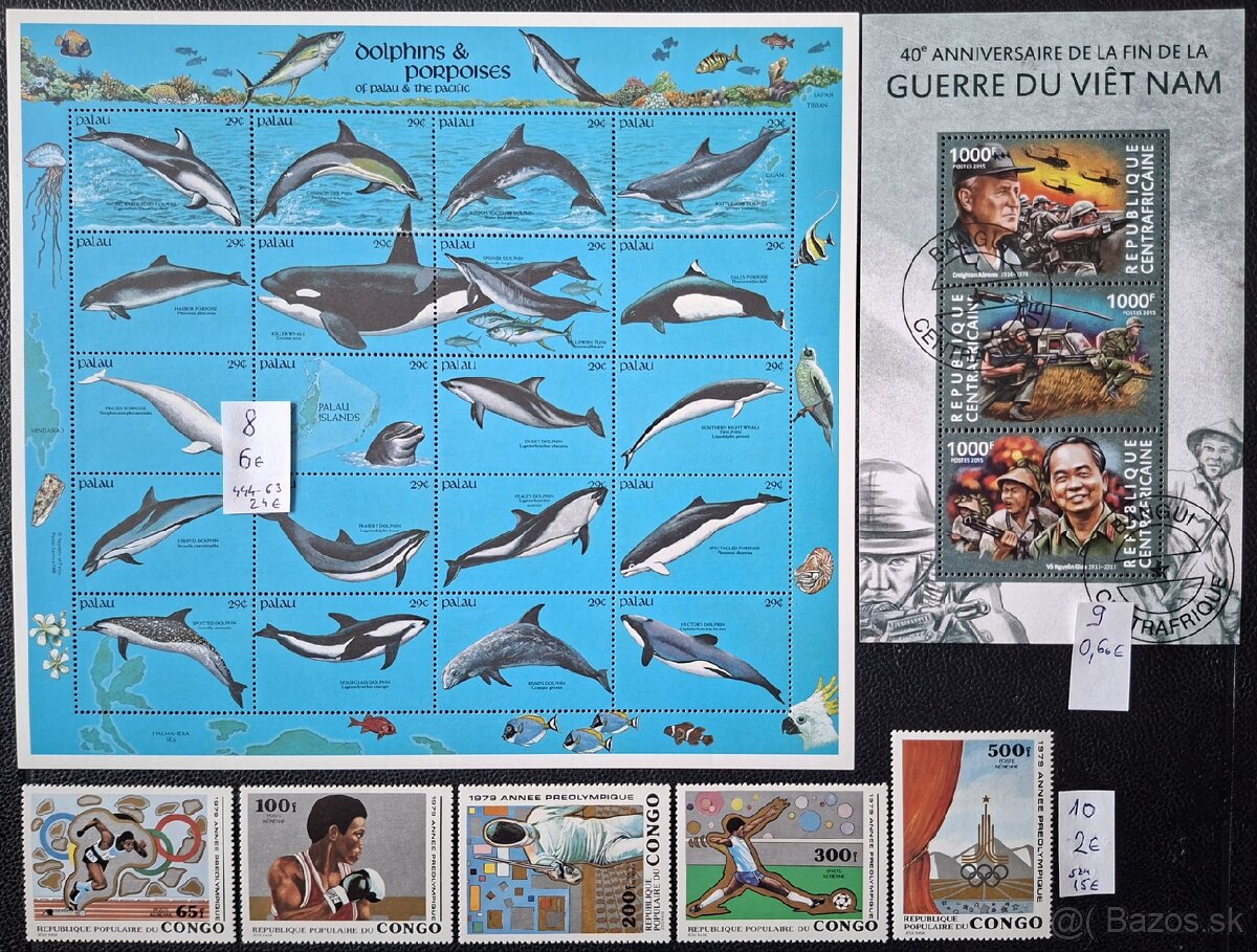 Postove znamky Mix 15 (57poloziek) - 4