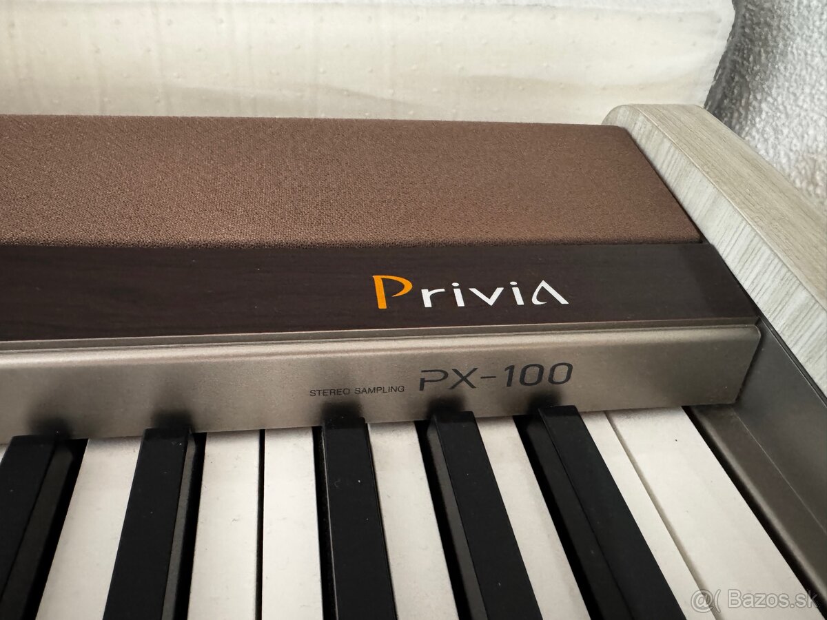 Predám klavír Casio Privia PX-100 - 4