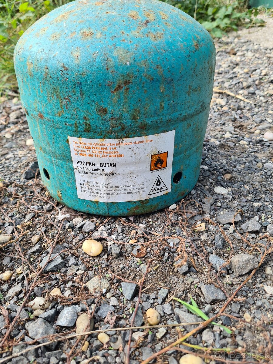 Propán butanova flasa 2kg - 4