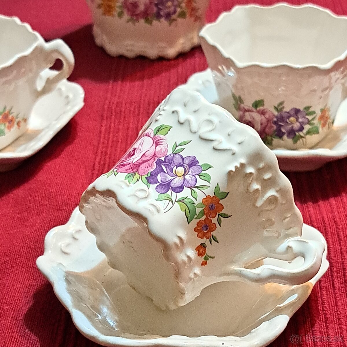 Starožitná čajová súprava SLOVAKIA - 4