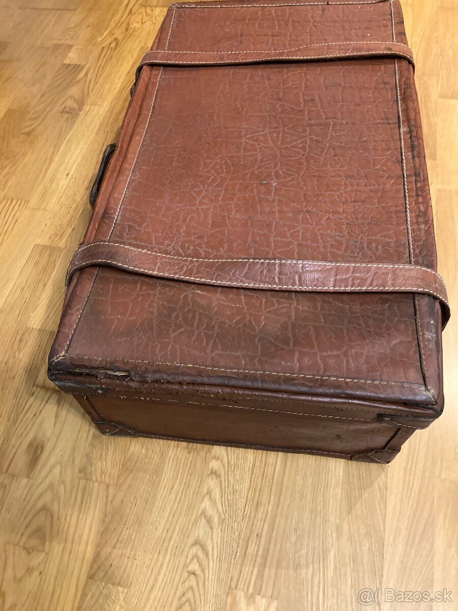 lodný kožený kufor - 4