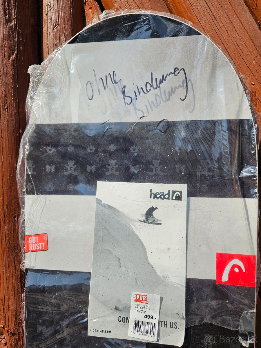 Úplne nový Head snowboard ešte zabalený - 4