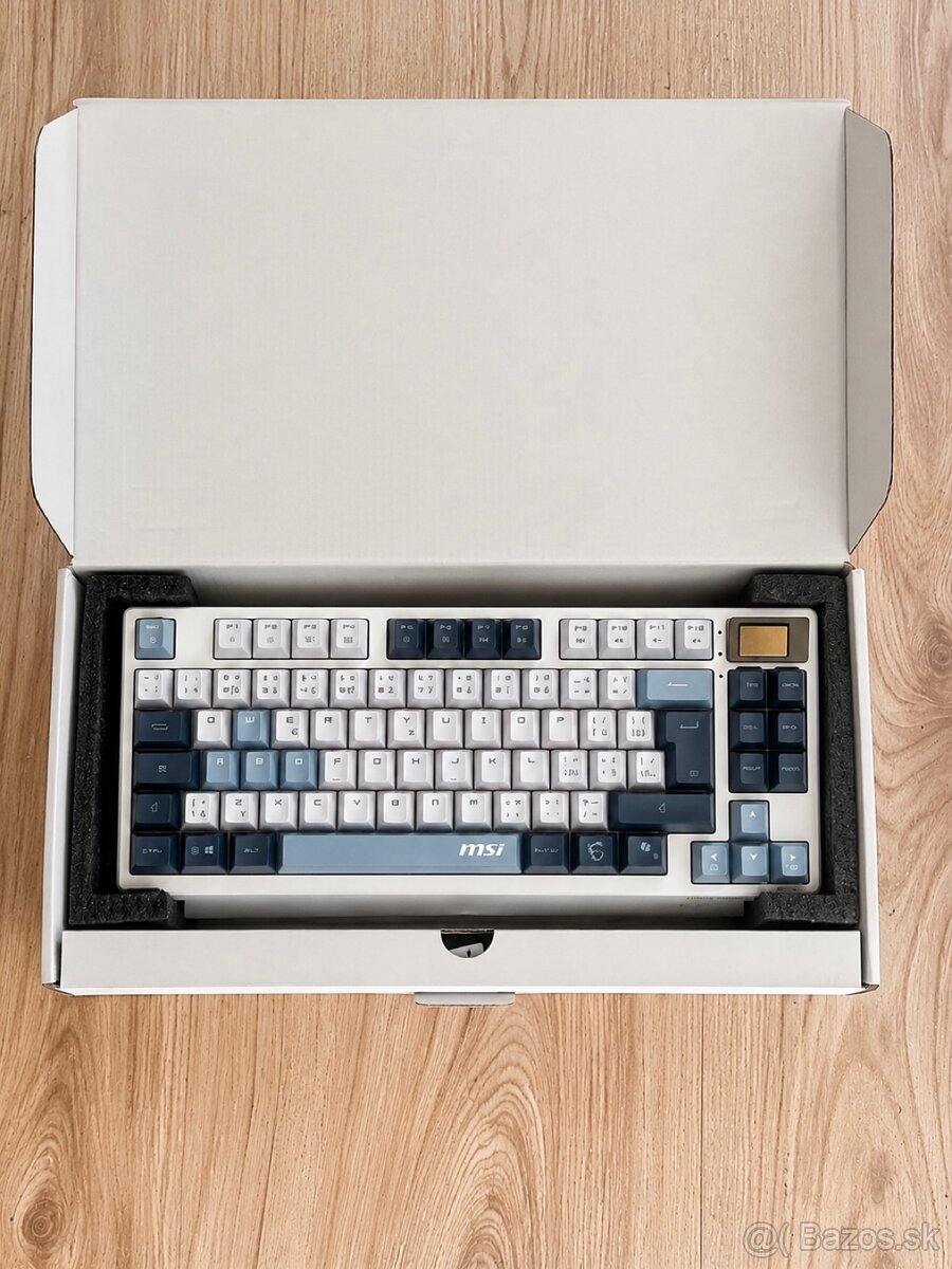 Predám klávesnicu MSI Forge GK600 TKL Wireless. - 4