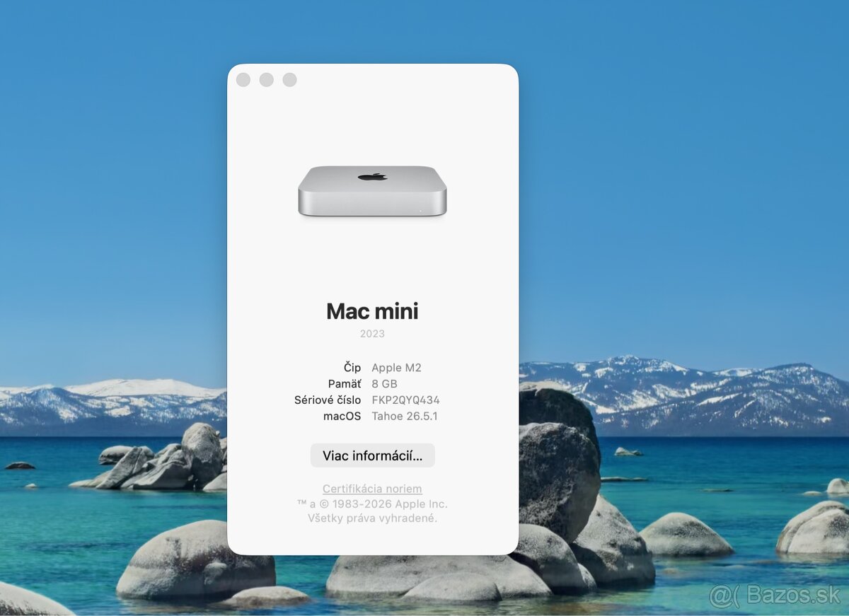 Mac mini M2 256Gb, 8GB RAM - 4
