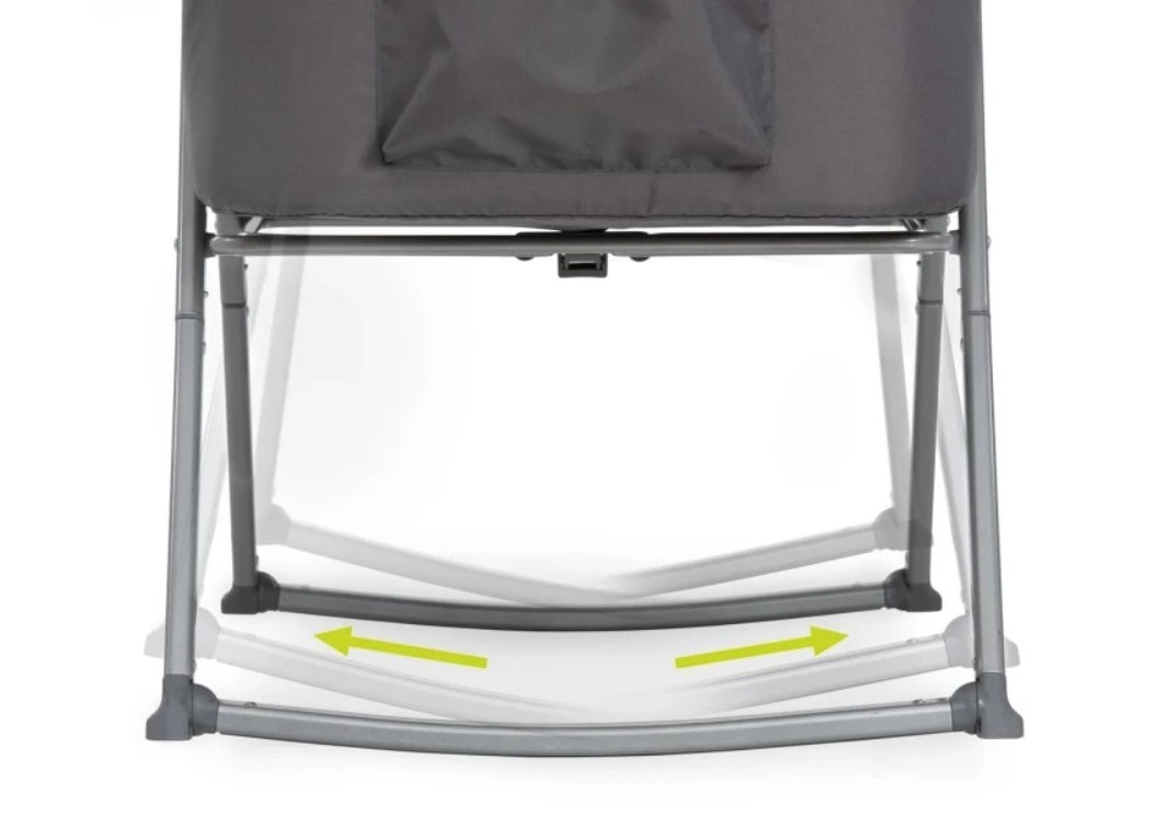 Cestovná postieľka, kolíska Hauck Dreamer, sivá - 4