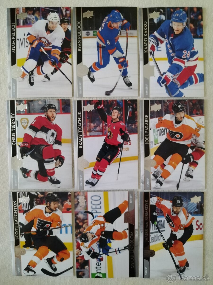 Hokejové kartičky UD 2020/2021 séria 2 - 4