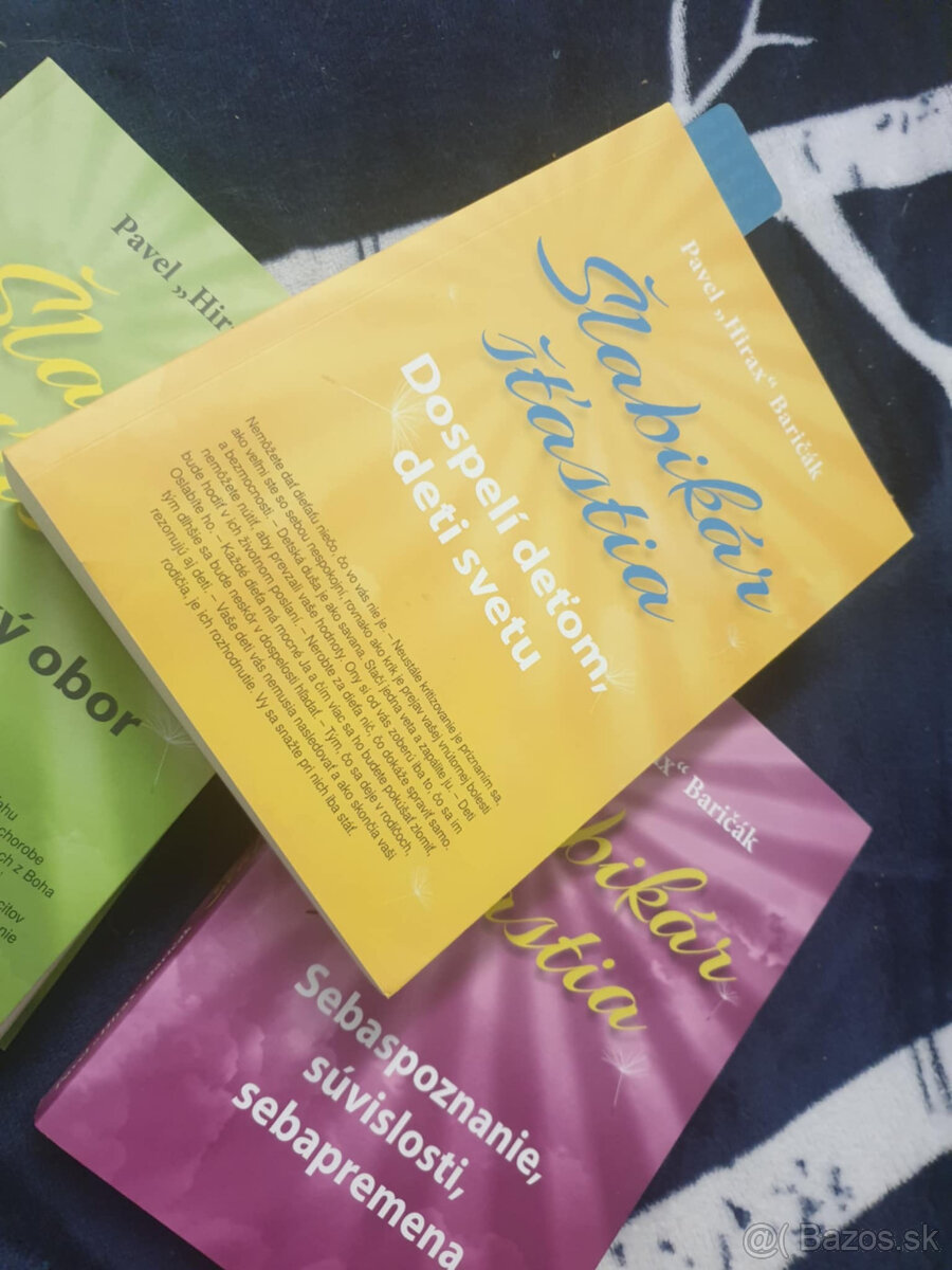 Pavel Hirax Baričák - Šlabikár šťastia 3 knihy, nove - 4