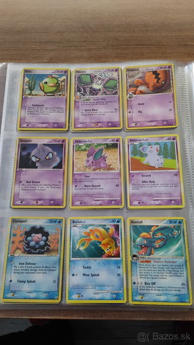 Predám staré originál Pokemon karty - 4
