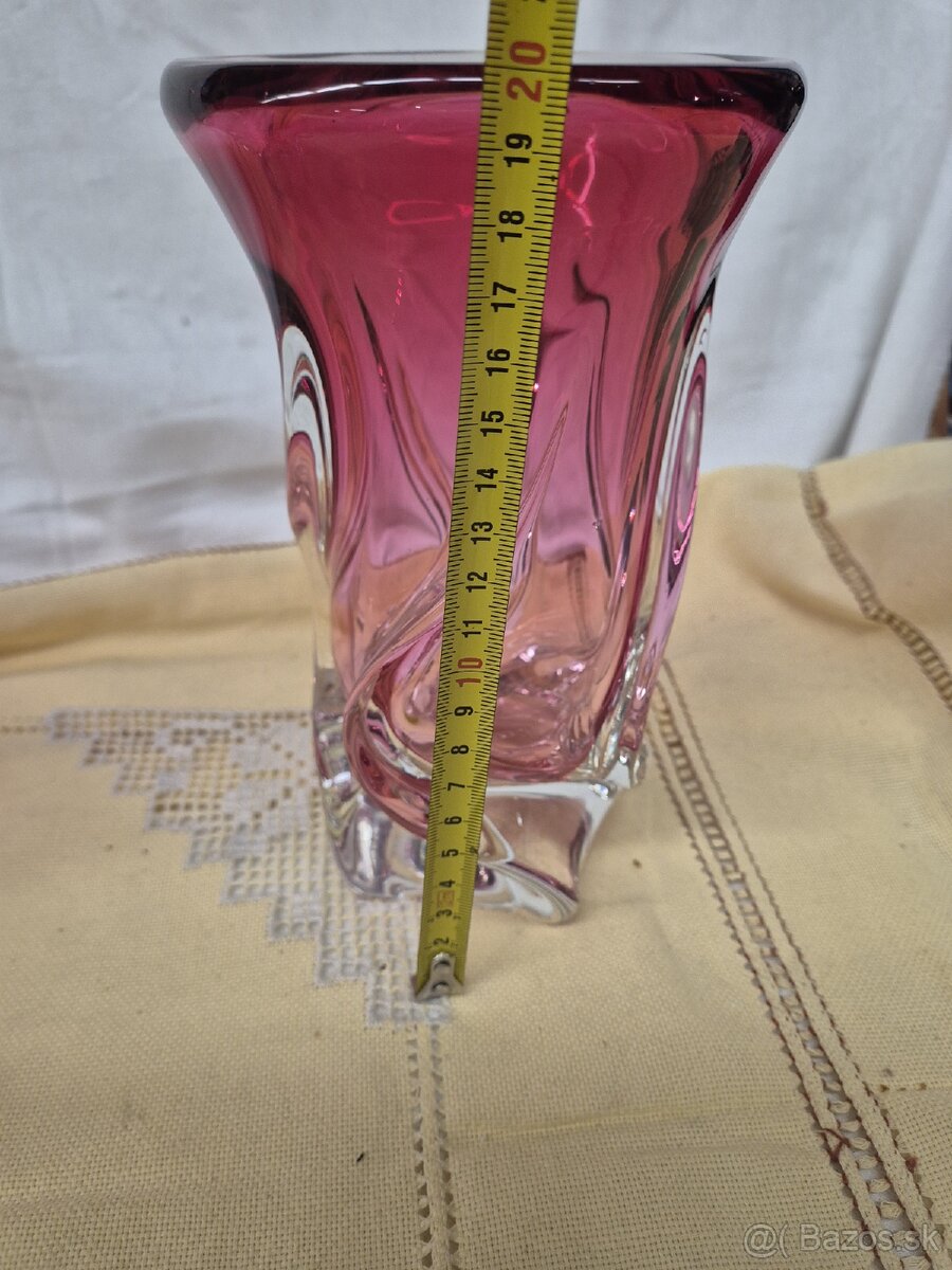 Predam ruzovu hutnu vazu a misu - 4