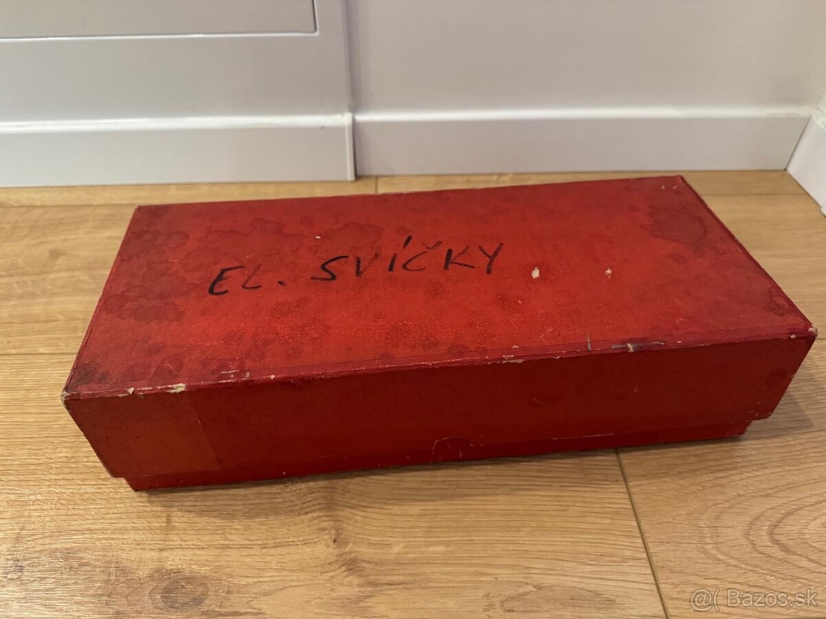 Retro vianočné sviečky - 4