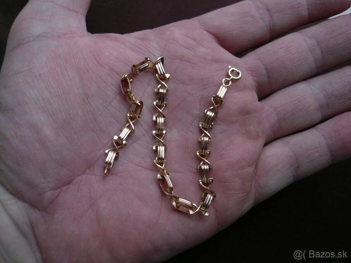 predam novy zlaty naramok 3 - 4