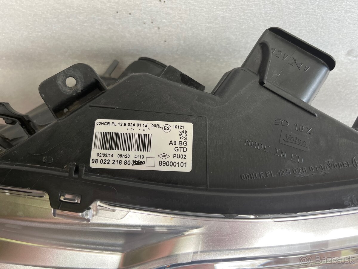 Ľavé predné svetlo Peugeot 208 - 4