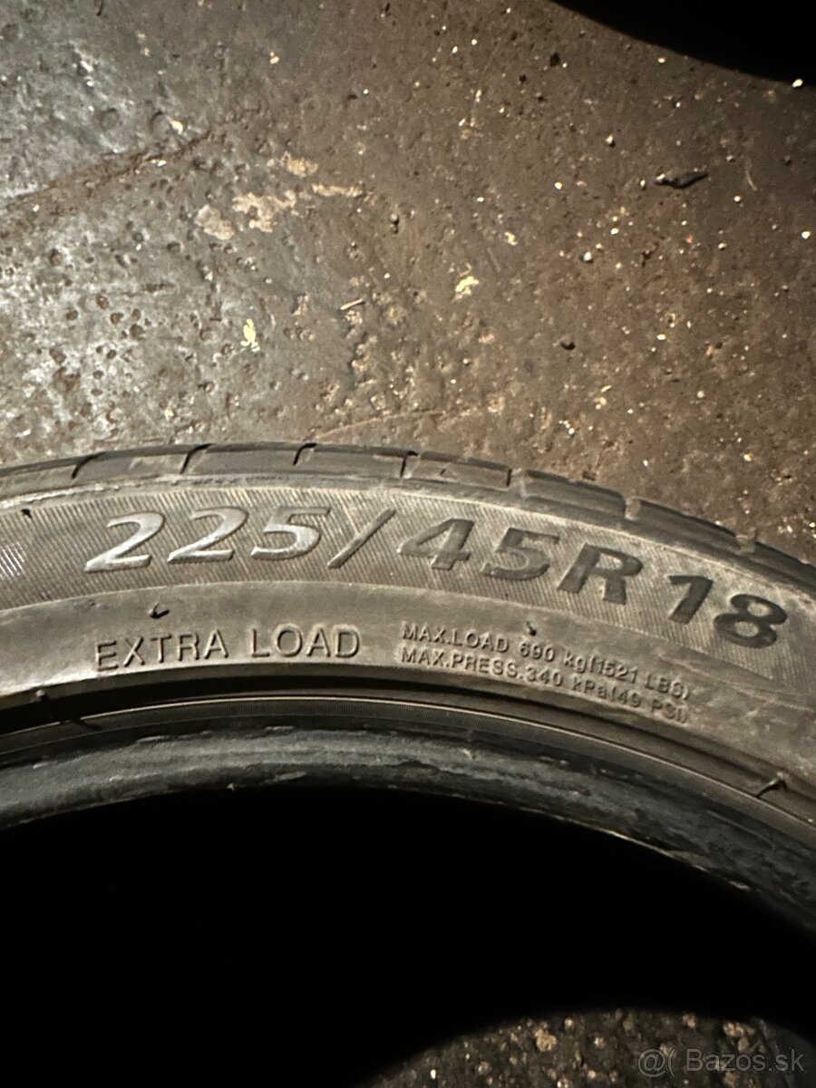 2x LETNÉ 225/45 R18 DAVANTI DX640 - 4
