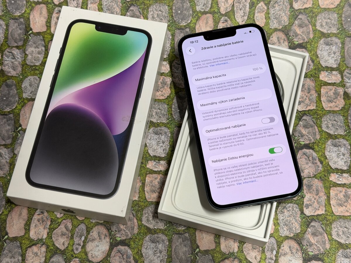 Apple iphone 14 256Gb - Dobrý stav, batéria 100% - 4