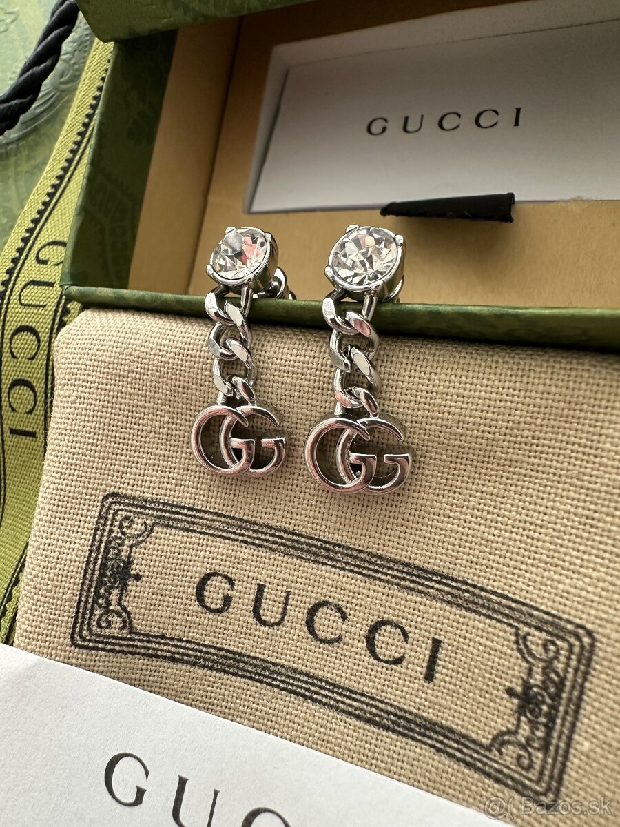 Krásne nausnicky nové Gucci - 4