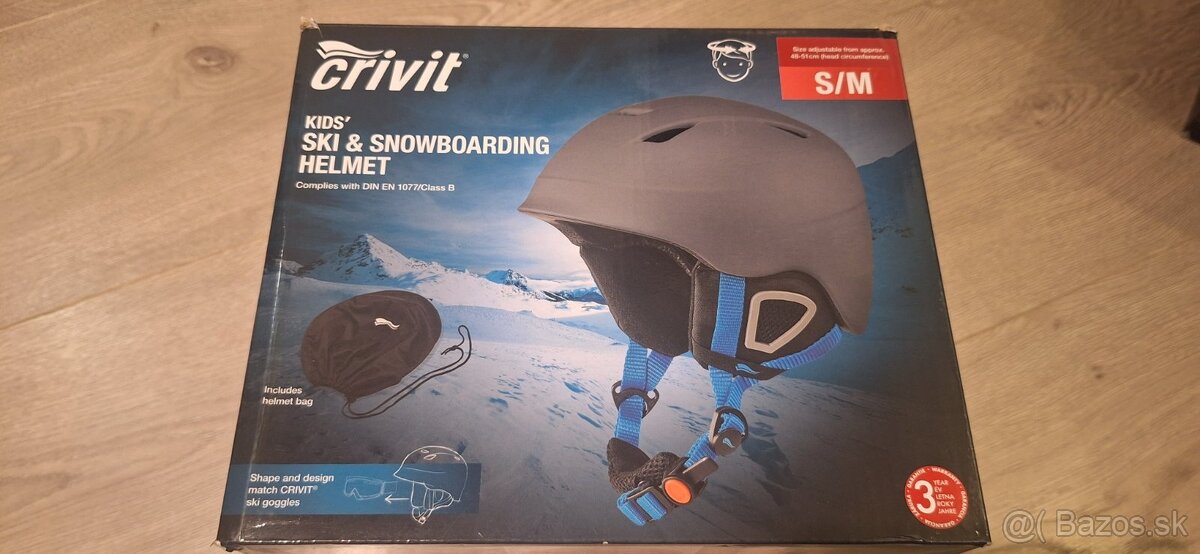 Detská lyžiarská /snowboardová prilba - 4