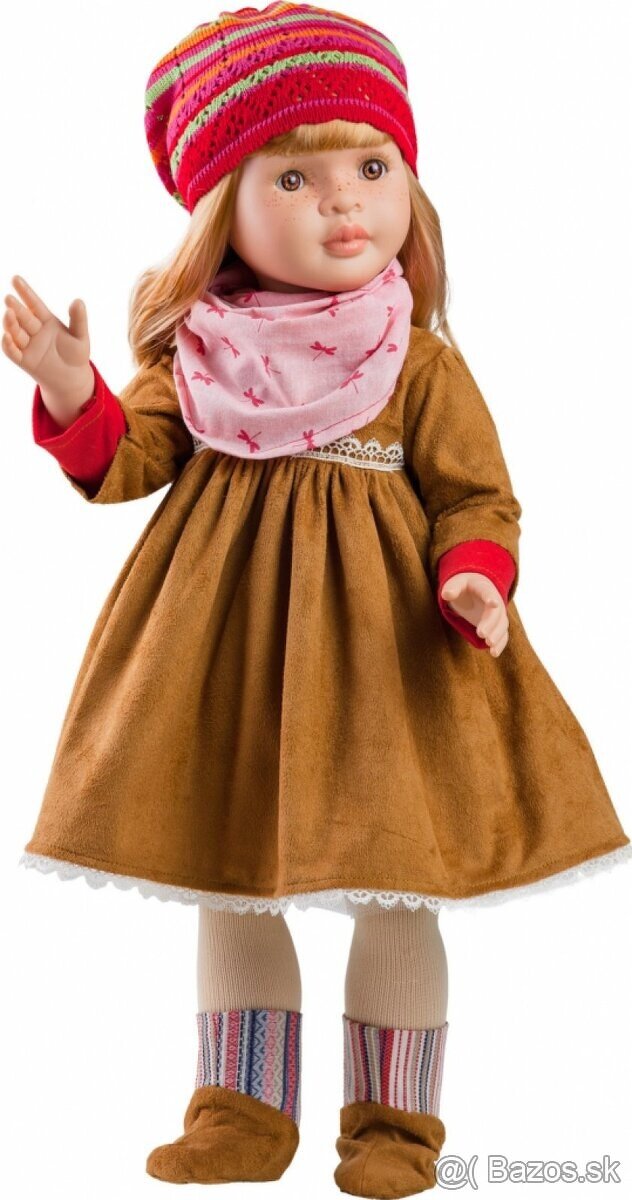 Kĺbová realistická bábika v obojstrannom kabáte - 4