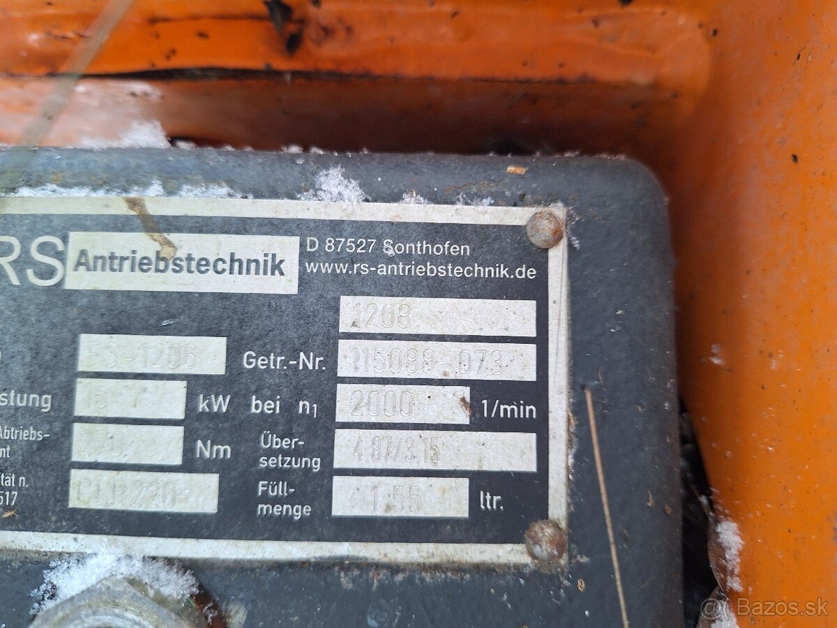 Zametacia metla pre malotraktor - 4