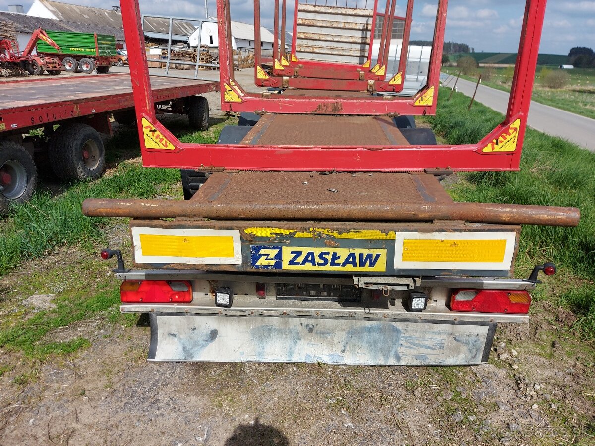 Návěs ZASLAW klanicový lesovoz nová cena - 4