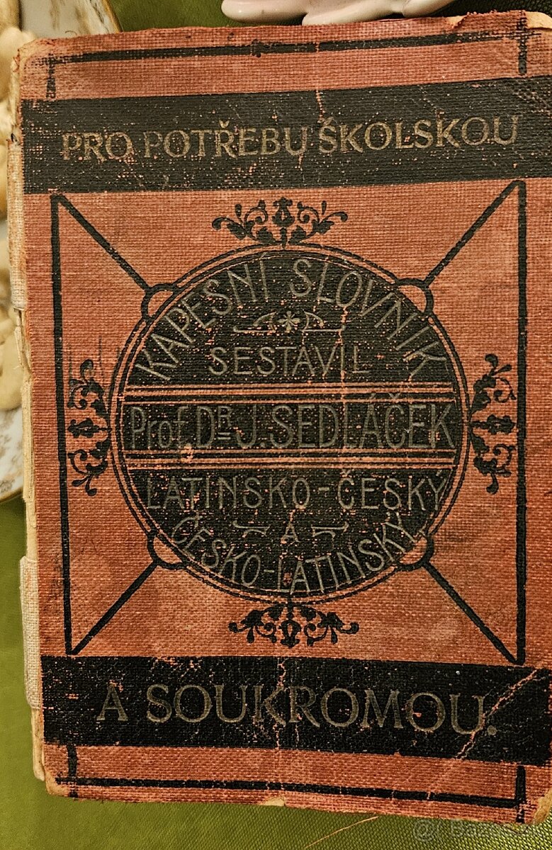 Slovník latinsko český r.1928,Česko latinsky - 4