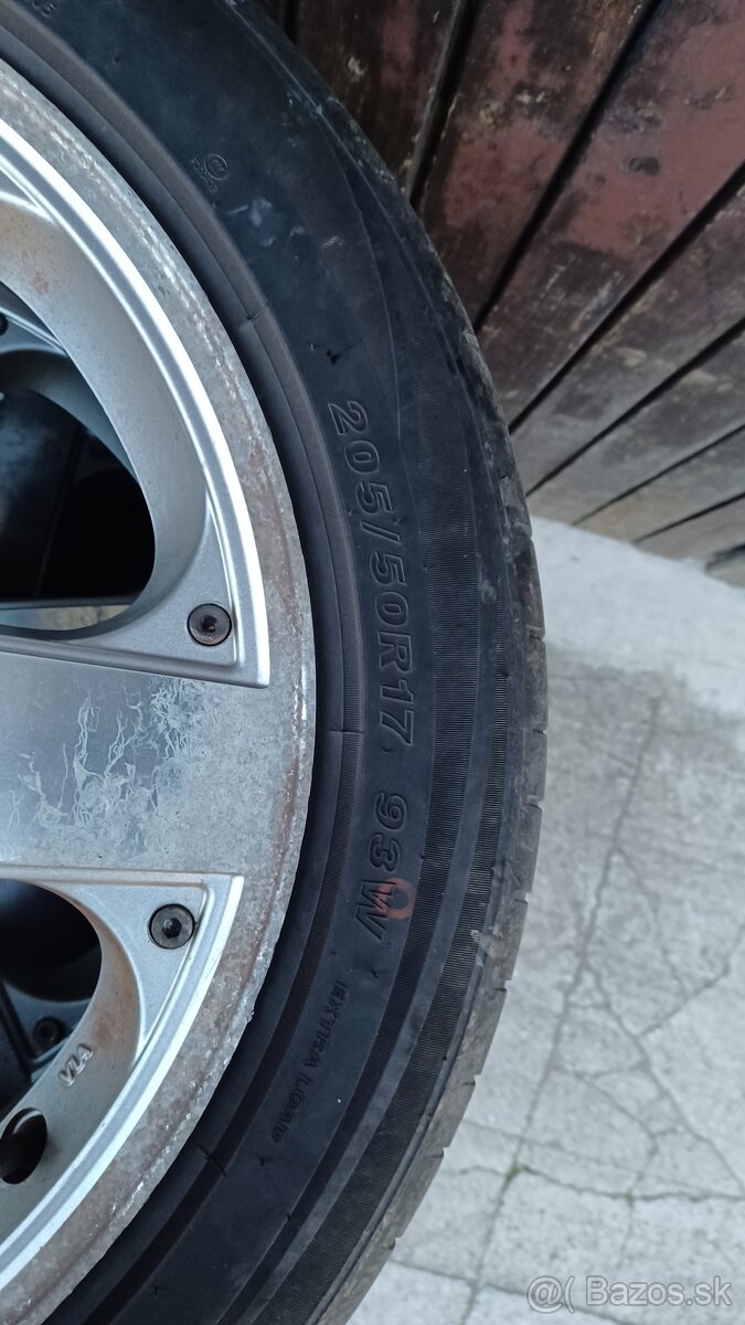 Predám Kolesá 5x100 R17- Golf 4, Octavia 1,,,, - 4