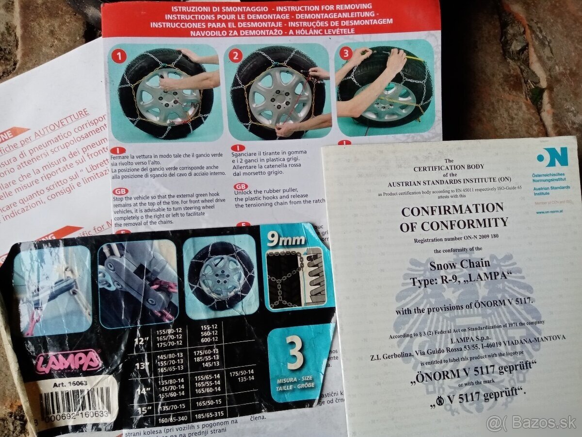 Snehové reťaze - 4