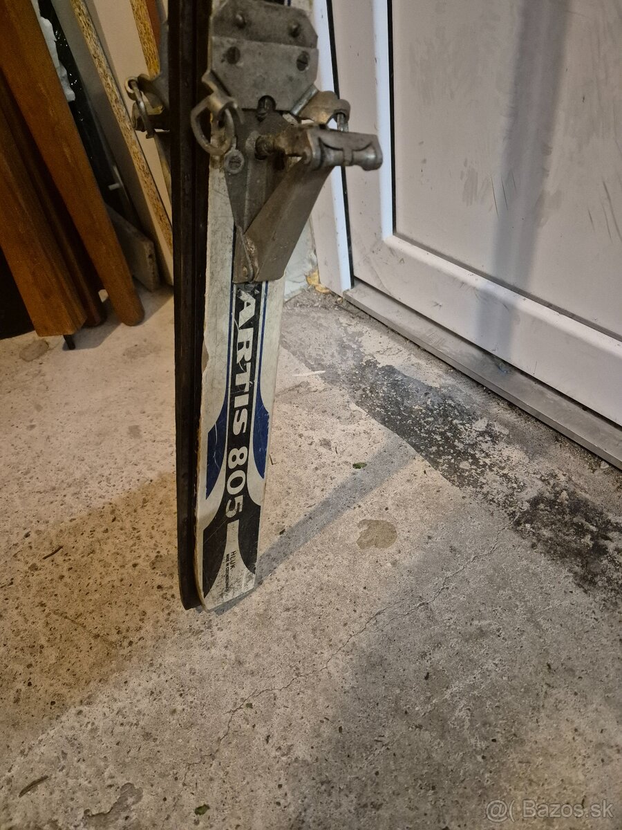 Drevene lyze retro - 4