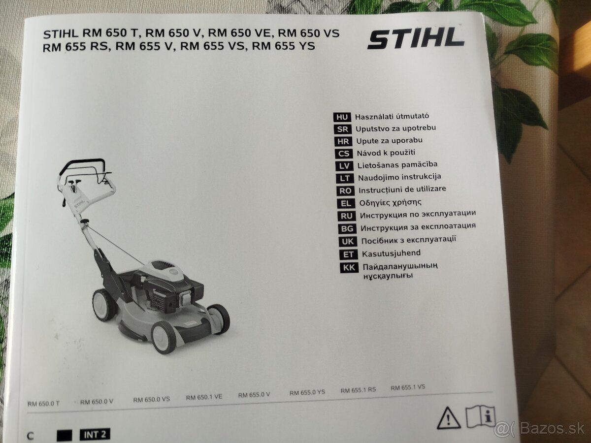 Benzínová kosačka s pojazdom - 4