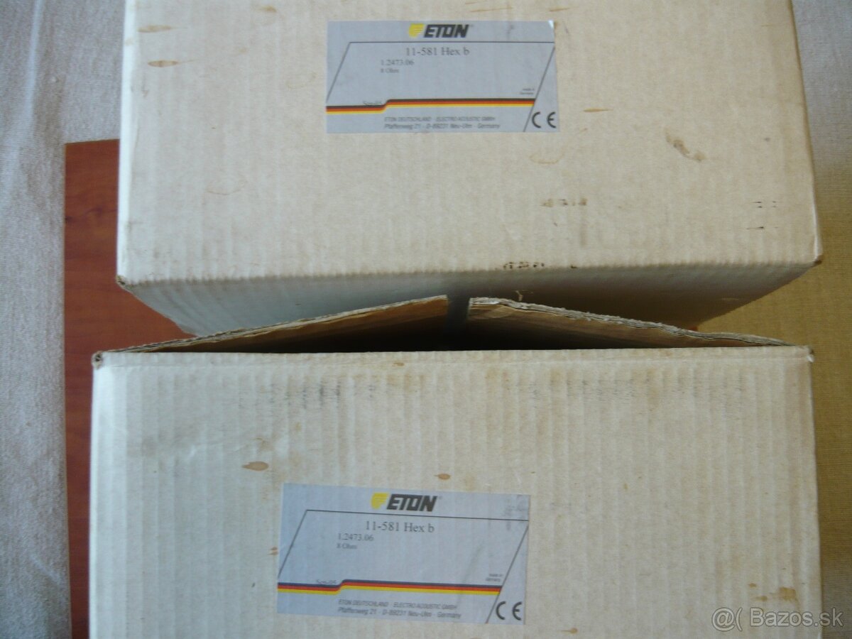 BASOVE reprá 11" ,,, ETON 28cm, 2 reproboxy cca 60 L - 4