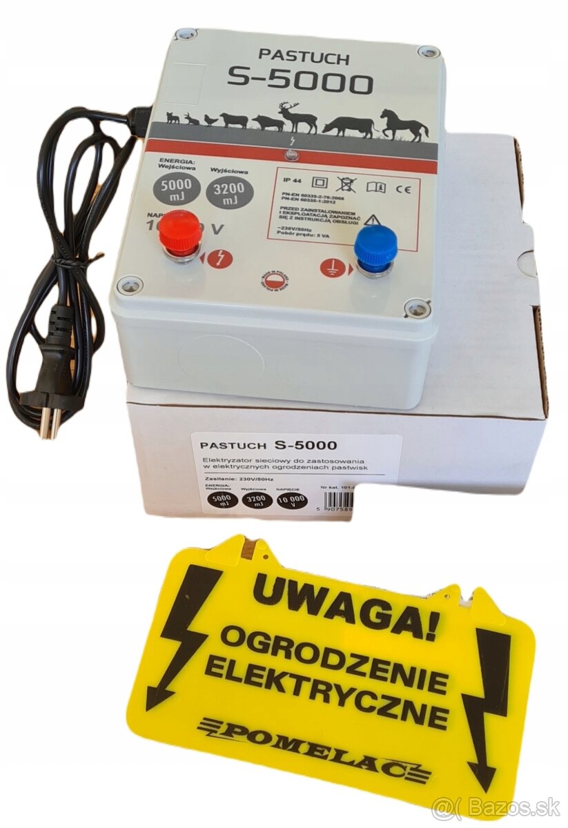 Elektrický ohradnik - zdroj - S 5000 - 4