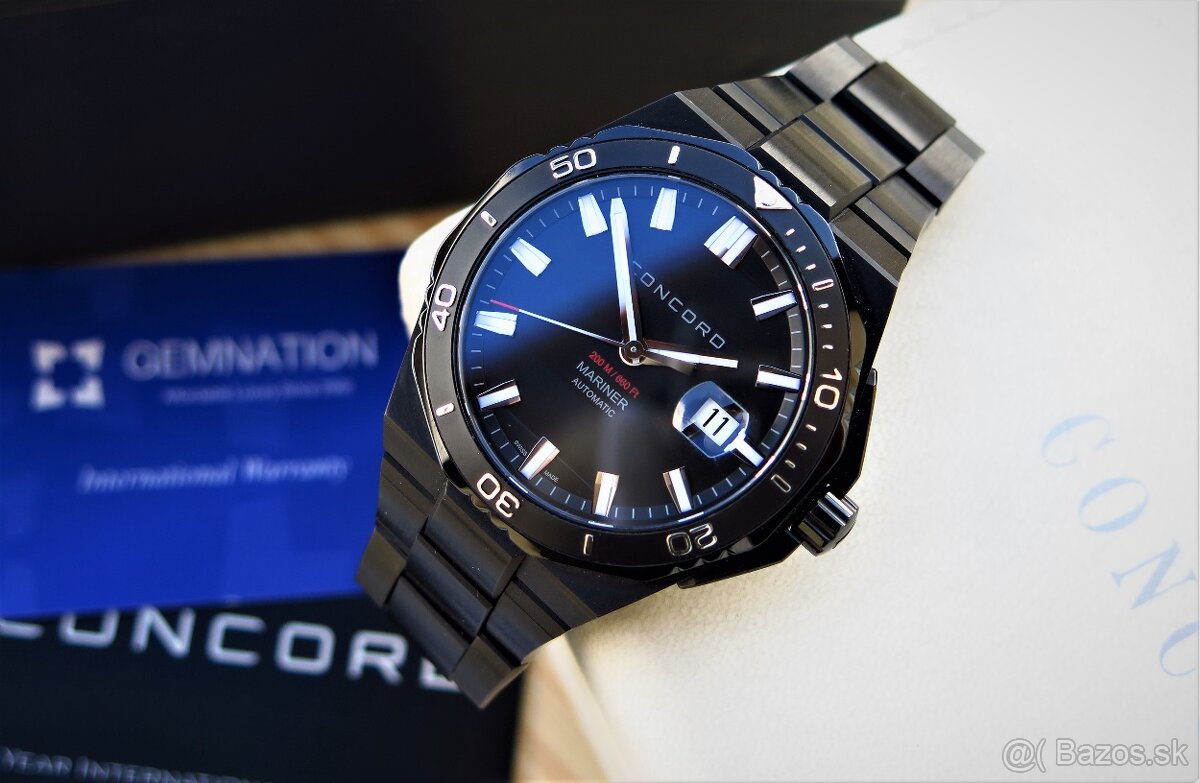 Concord, model Mariner automatic, originál hodinky - 4