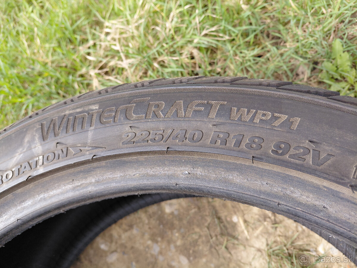 1ks zimna pneu Kumho 225/40R18 - 4